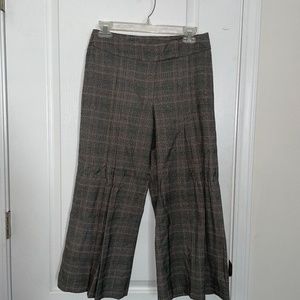 DStudio gray, blue, black culotte size 4
